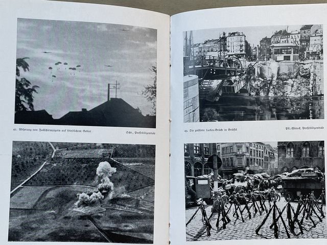 Original WWII German Our Fight in Holland Belgium Flanders Book, Unser Kampf — image 19