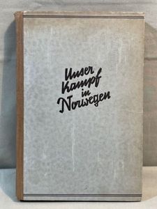 Original WWII German Our Fight in Norway Book, Unser Kampf …