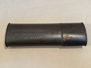 Original WWII German Luftwaffe Flyer's Shatter Proof Goggles Case