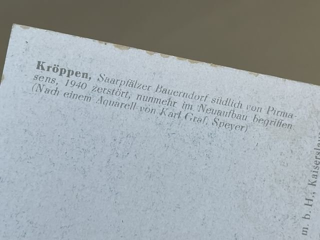 Original WWII German Postcard Set, Between Westwall and Maginot Line — image 12