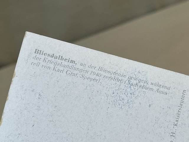 Original WWII German Postcard Set, Between Westwall and Maginot Line — image 14