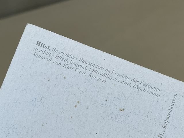 Original WWII German Postcard Set, Between Westwall and Maginot Line — image 20