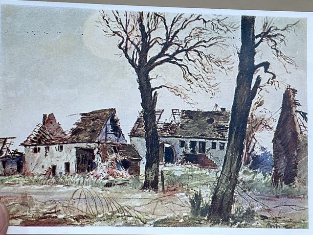 Original WWII German Postcard Set, Between Westwall and Maginot Line — image 21