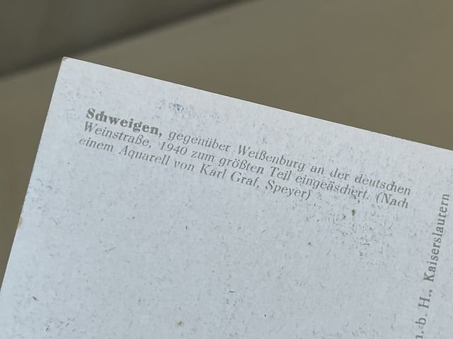 Original WWII German Postcard Set, Between Westwall and Maginot Line — image 26