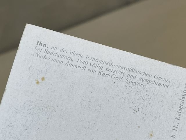 Original WWII German Postcard Set, Between Westwall and Maginot Line — image 27