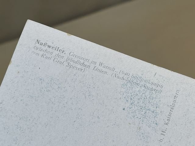 Original WWII German Postcard Set, Between Westwall and Maginot Line — image 28