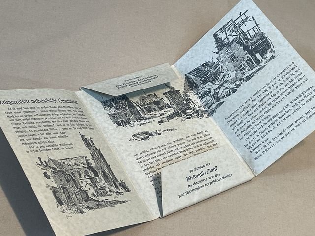 Original WWII German Postcard Set, Between Westwall and Maginot Line — image 4