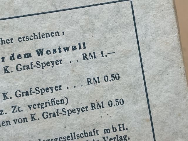 Original WWII German Postcard Set, Between Westwall and Maginot Line — image 5