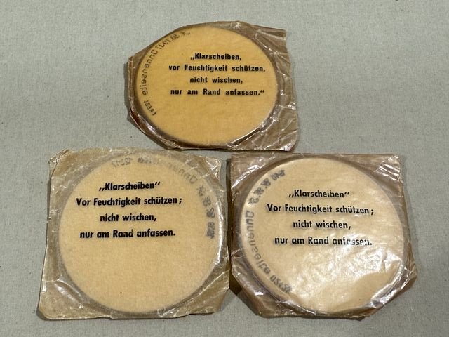 HOLD! Original WWII German LW Soldier's Gas Mask Can M38, Named & Numbered — image 2