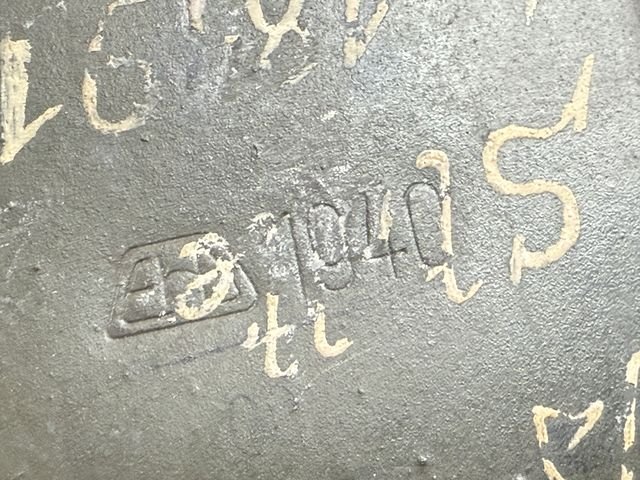 HOLD! Original WWII German LW Soldier's Gas Mask Can M38, Named & Numbered — image 20