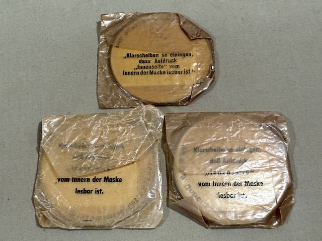 HOLD! Original WWII German LW Soldier's Gas Mask Can M38, Named & Numbered — image 3