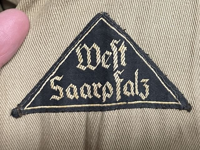 HOLD! Original Nazi Era German Hitler Youth Member's Service Shirt — image 11