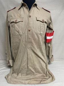 HOLD! Original Nazi Era German Hitler Youth Member's Service Shirt