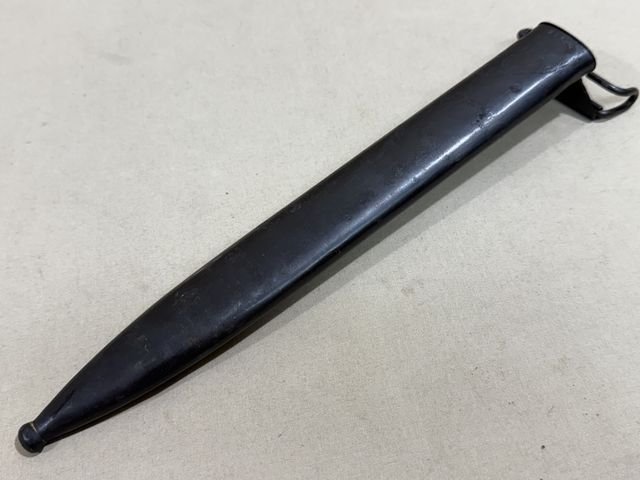 Original POST-WWII Norwegian Bayonet and Scabbard — image 14