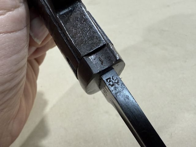 Original POST-WWII Norwegian Bayonet and Scabbard — image 5