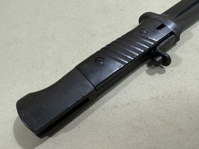 Original POST-WWII Norwegian Bayonet and Scabbard — image 8