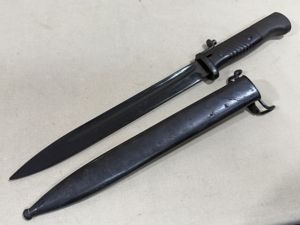 Original POST-WWII Norwegian Bayonet and Scabbard