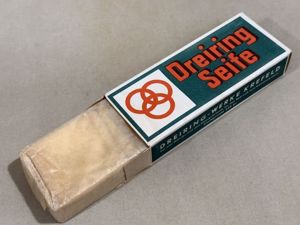 Original WWII Era German Boxed Soap, Three Ring Brand