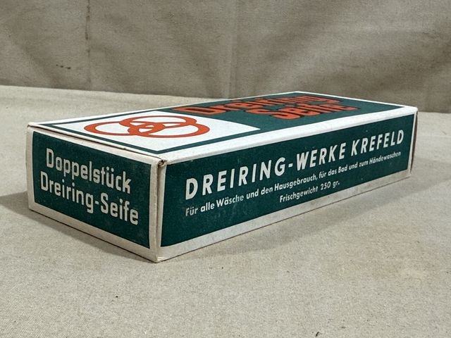 Original WWII Era German Boxed Soap, Three Ring Brand — image 6