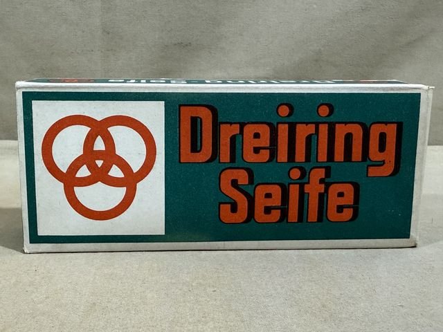 Original WWII Era German Boxed Soap, Three Ring Brand — image 4