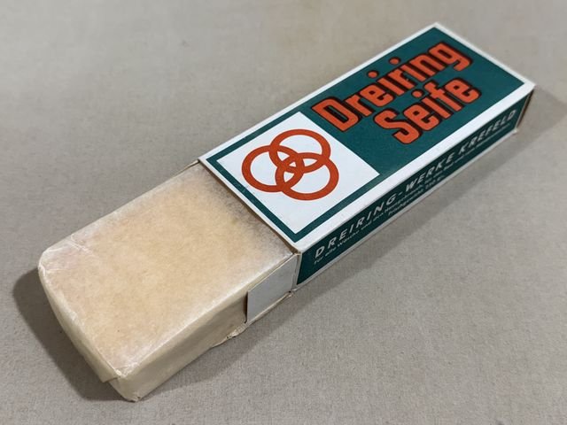 Original WWII Era German Boxed Soap, Three Ring Brand
