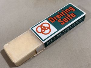 Original WWII Era German Boxed Soap, Three Ring Brand