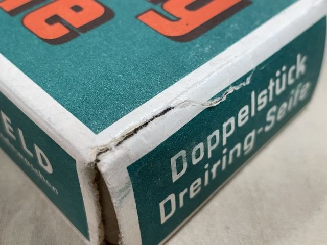 Original WWII Era German Boxed Soap, Three Ring Brand — image 10