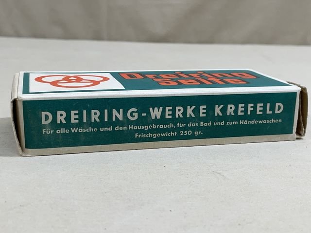 Original WWII Era German Boxed Soap, Three Ring Brand — image 12