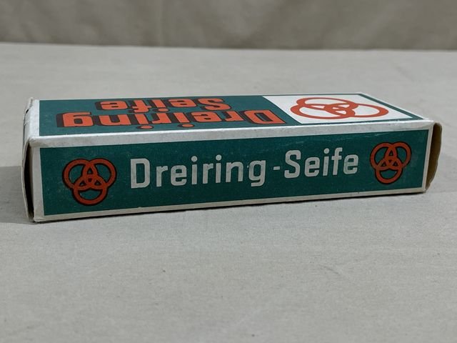Original WWII Era German Boxed Soap, Three Ring Brand — image 13