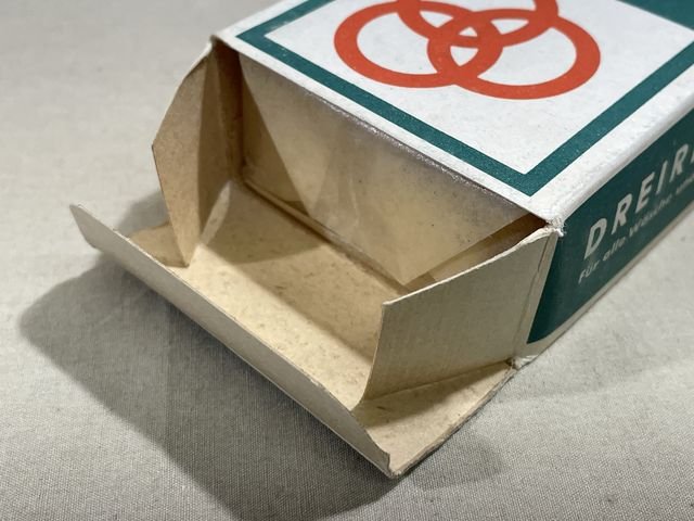 Original WWII Era German Boxed Soap, Three Ring Brand — image 4