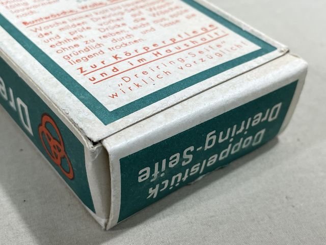 Original WWII Era German Boxed Soap, Three Ring Brand — image 9