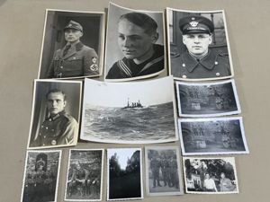 Original WWII German Photographs Lot, 40 TOTAL