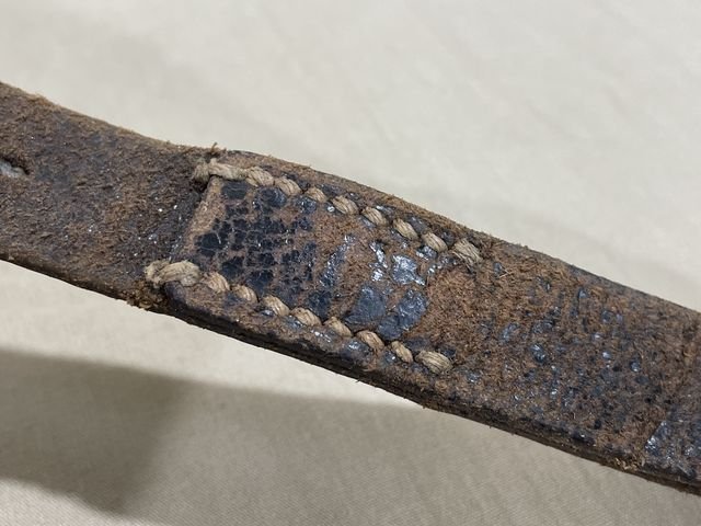 Original WWII German Greatcoat (Tornister) Strap — image 5