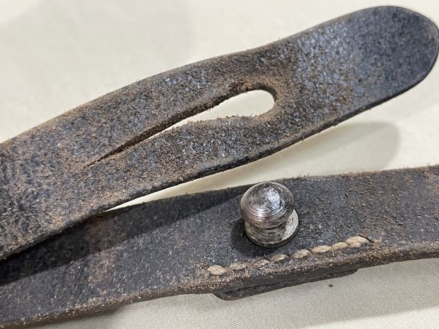 Original WWII German Greatcoat (Tornister) Strap — image 9