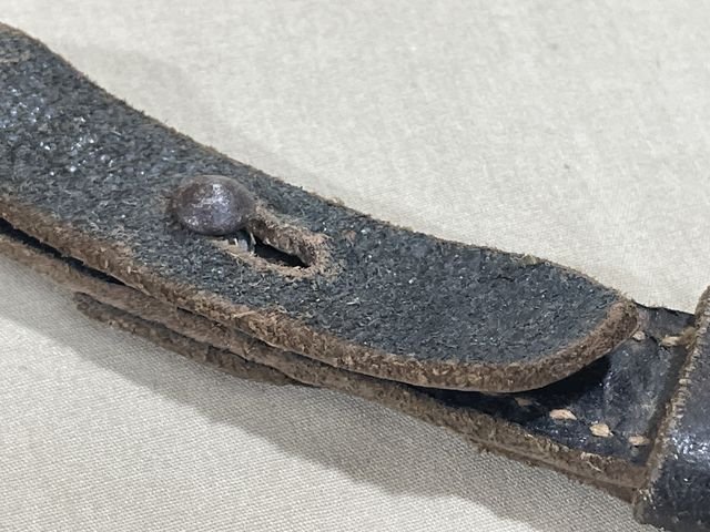 Original WWII German Greatcoat (Tornister) Strap — image 3