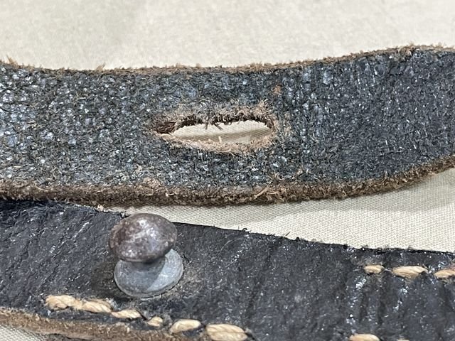 Original WWII German Greatcoat (Tornister) Strap — image 9