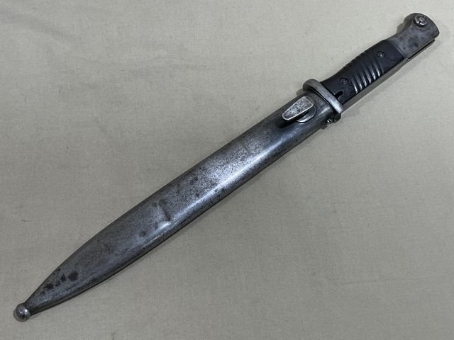Original WWII German 98K Bayonet and Scabbard, MATCHING — image 21