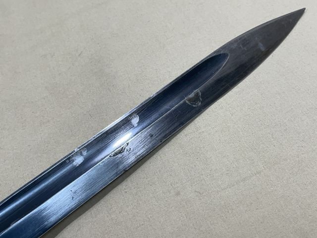 Original WWII German 98K Bayonet and Scabbard, MATCHING — image 3