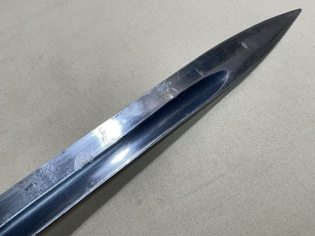 Original WWII German 98K Bayonet and Scabbard, MATCHING — image 4