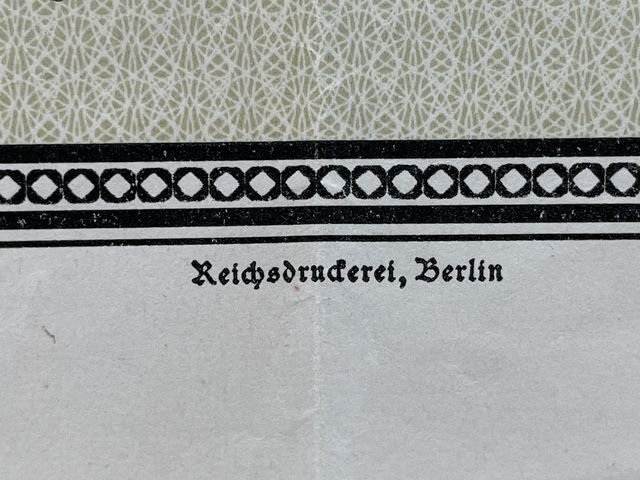 Original WWII German Citizenship ID (For Domestic Use) Document, Staatsangehörigkeitsausweis — image 11