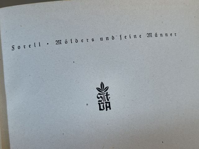 Original WWII German M—lders and His Men Book, M—lders und seine Mðnner — image 5