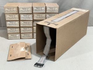Original WWII German 8mm Mauser Ammo Boxes & Sleeve