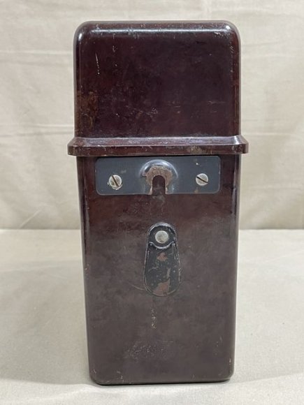 Original WWII German Model 33 Field Phone in Bakelite Case — image 20