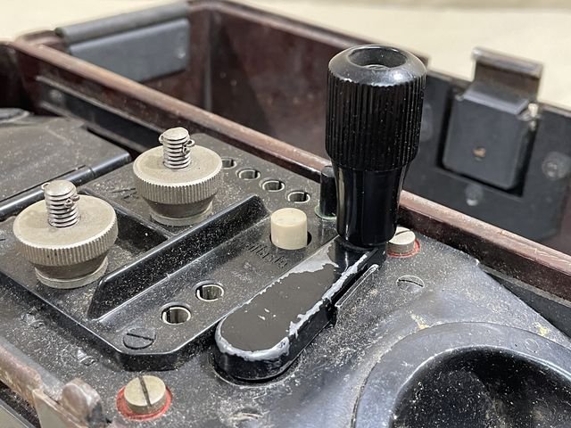 Original WWII German Model 33 Field Phone in Bakelite Case — image 40