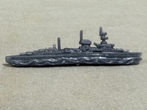 Original WWII German WHW Donation Figure, Battle Ship