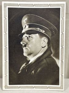 Original Nazi Era German Personality Postcard, HITLER!