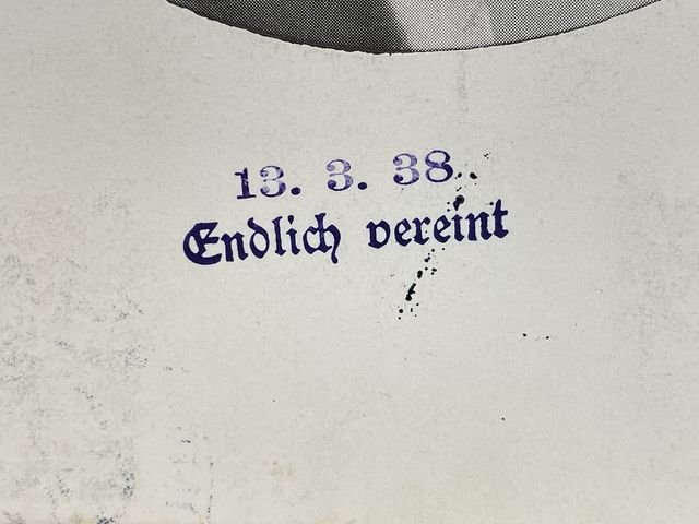 Original Nazi Era German Personality Postcard, HITLER! — image 2