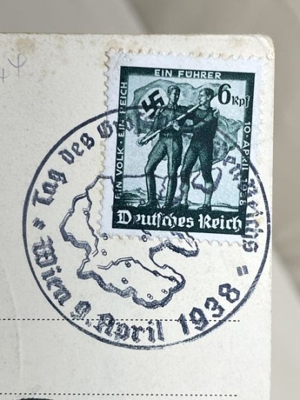 Original Nazi Era German Personality Postcard, HITLER! — image 6