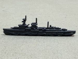 Original WWII German WHW Donation Figure, Battle Ship