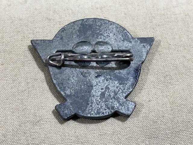Original WWII German Police Eagle Lapel Stick Pin, 1942 — image 2
